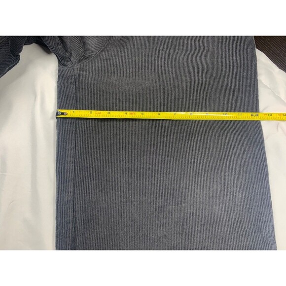 Poetry Corduroy Trouser Linen Cotton Cord Gray Sz US 8 Wide Leg High Rise Pants - Picture 7 of 10